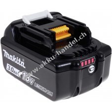 Akku fr Werkzeug Makita Typ BL1830B 3000mAh mit LED Original mit LED