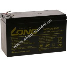 KungLong Blei-Gel-Akku fr USV APC Power Saving Back-UPS ES 8 Outlet 9Ah 12V (ersetzt auch 7,2Ah / 7