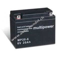 Powery Bleiakku (multipower) MP20-6