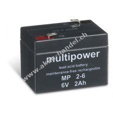 Powery Bleiakku (multipower) MP2-6