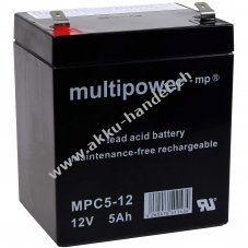 Powery Bleiakku (multipower) MPC5-12 zyklenfest