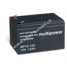 Powery Bleiakku (multipower) MP12-12C zyklenfest