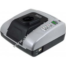 Powery Akku-Ladegert mit USB fr Werkzeug Black & Decker Bohrschrauber CD1800K