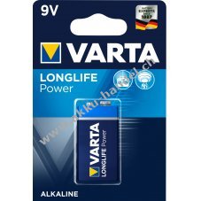 Batterie Varta 4922 9V-Blockbatterie 1er Blister