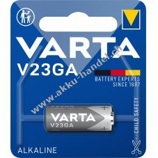 Varta Batterie Alkaline V23A V23GA 23AE 12V 1er Blister