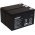 Powery Blei-Gel-Akku fr USV APC Back-UPS RS1500 9Ah 12V (ersetzt auch 7,2Ah / 7Ah)