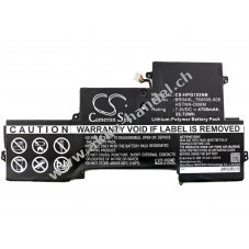 Akku f�r Laptop HP EliteBook Folio 1020 / Typ HSTNN-DB6M