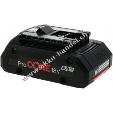 Original Akku Bosch ProCORE18V fr Bosch Akkudrehschlagschrauber GDS 18 V-LI 4,0Ah Li-Ion