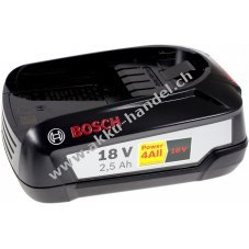 Powerakku fr Bosch Power4All System 18V Original 2500mAh (Nur fr Ladegert AL 1830 CV)