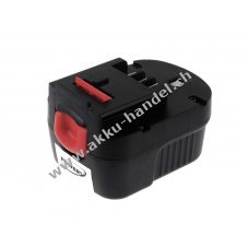 Akku fr Black & Decker Akkuschrauber HP122 2000mAh