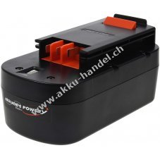 Akku fr Black & Decker Schlagbohrschrauber HP188F2K NiMH