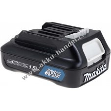 Akku fr Werkzeug Makita Typ BL1015 / BL1016 (Nachfolger) 1500mAh Original