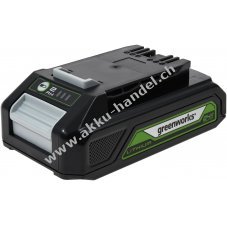 Greenworks Akku GB24B2 24V Li-Ion, fr alle Gerte der 24V Greenworks Tools Serie