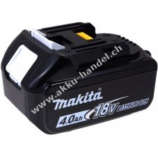 Akku fr Makita Schlagborschrauber BHP453 4000mAh Original