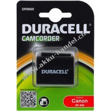 Duracell Akku fr Canon Vixia HG20 (BP-808)