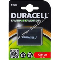 Duracell Akku fr Canon Videokamera Typ BP-2LH