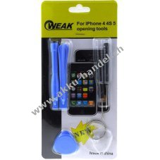 Powery Werkzeug Set fr Iphone 4, 4s, 5, 5c, 5s, ,6, 6 Plus