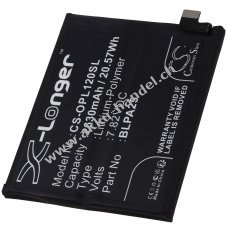 Akku passend fr Smartphone OnePlus 12 PJD110 Typ BLPA25