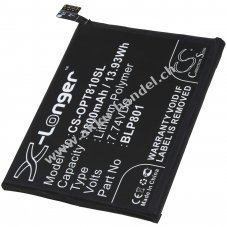 Akku fr OnePlus 8T+ 5G Smartphone Handy