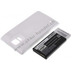 Akku fr Samsung SM-N910 6400mAh Wei