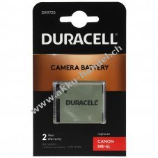 Duracell Akku fr Canon IXUS 85 IS