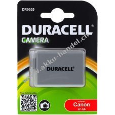 Duracell Akku fr Canon EOS Kiss X2