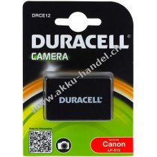 Duracell Akku fr Canon Typ LP-E12