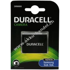 Duracell Akku passend fr Digitalkamera Samsung L100 / Samsung L110 / Typ SLB-10A u.a.