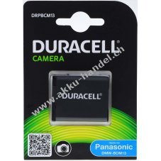 Duracell Akku fr Panasonic Lumix DMC-TZ40 / Typ DMW-BCM13