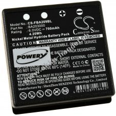 Akku f�r HBC Typ BA209062