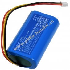 Akku kompatibel mit Tribit Typ INR18650-2S1P