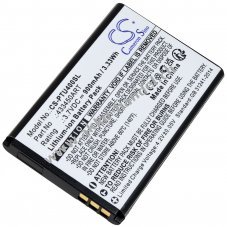 Akku f�r Panasonic KX-TU400 KX-TU450 Handy