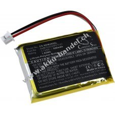 Akku kompatibel mit Sennheiser Typ AHB702535PCT-01