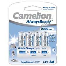 Camelion HR6 Mignon AA AlwaysReady 4er Blister 2300mAh