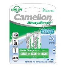 Camelion HR6 Mignon AA AlwaysReady 2er Blister 800mAh