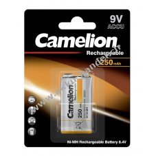 Camelion 9V-Block HR6F22 250mAh 1er Blister