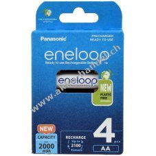 Panasonic eneloop Mignonakku AA HR6 HR-3UTGB 2000mAh NiMH 4er Pack