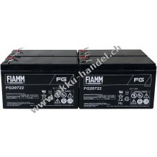 FIAMM Bleiakku passend fr APC Smart UPS SMT1500R2I-6W 12V 7,2Ah