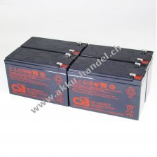 CSB Bleiakku passend fr APC Smart UPS SUA1500RMI2U (RBC 24) 12V 9Ah