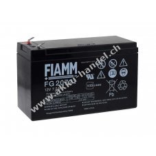 FIAMM Bleiakku FG20721 Vds