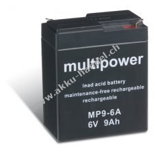 Bleiakku multipower MP9-6A