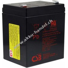 CSB Hochstrom Bleiakku HR1221WF2 12V 5,1Ah