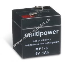 Bleiakku multipower MP1-6