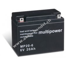 Bleiakku multipower MP20-6