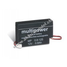 Powery Bleiakku (multipower) MP0,8-12JST