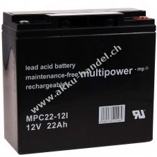 Powery Bleiakku (multipower) MPC22-12I zyklenfest