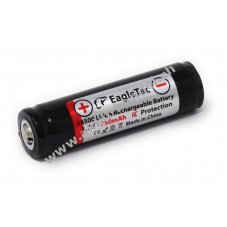 Eagletac 14500 Li-Ion Akku 3,7V 750mAh IC-Protected 1er Pack