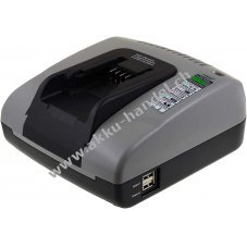 Powery Akku-Ladegert mit USB fr Werkzeug Black&Decker Akku-Bohrschrauber LDX120C