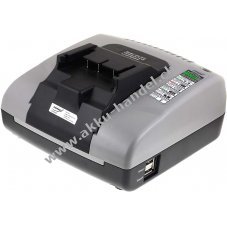 Powery Akku-Ladegert mit USB fr Werkzeug Hitachi Typ 330067