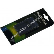 DURACELL Ladegert mit USB-Kabel, kompatibel mit Sony Akku-Typ DRSBX1, NP-BX1